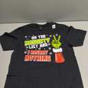 Christmas On Naughty List Regret Nothing Xmas Men Women Kids T-Shirt S