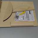 Balance Board Professional Wobble Board for Adults Anti-Slip for Physical Therapy Standing Desk Core Strength Wooden Rocker Board(350LBS)