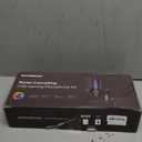 InnoGear Gaming USB Microphone, Noise Cancellation Condenser Mic with Mute, Gain, RGB Indicator, Boom Arm Stand for Streaming, Podcast, Twitch, YouTube, Discord, PC, Computer, PS4, PS5, Mac, Black