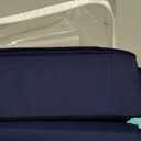 DREAMCARE Twin XL Sheet Sets - 4pc Cooling Sheets XL Twin Sheets - Twin XL Sheets up to 21 Deep Pocket  Hotel Luxury Extra Long 100% Brushed Microfiber with Side Pocket - N. Blue