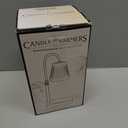 Allanmen Candle Warmer Lamp with Timer, Dimmable Candle Warmer for Home Decor, Birthday Gifts for Women, Adjustable Height Wax Melt Warmer with 2 Bulbs