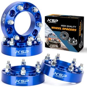 KSP 1.5in Tacoma Wheel Spacers, 6x5.5(6x139.7mm) Aluminum Wheel Spacer with Hub Lip Compatible with Toyota Tacoma 4runner Pre-Runner, 4pcs 38mm Forged Tire Spacers M12x1.5 Thread Pitch 106mm Hub Bore