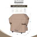 ULTCOVER Waterproof Grill Cover 58 inch, Heavy Duty BBQ Cover for 3-5 Burners Outdoor Gas Barbecue Grill