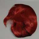 MYQUEEN Red Wig 26 Inch Long Wavy Wig for Women Synthetic Lace Front Wig Curly Wavy Natural Looking Middle Part Glueless Wig for Daily Party Holloween Cosplay Use