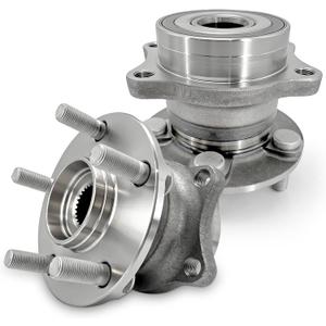 Pair 512401 Rear Wheel Bearing Hub Assembly Compatible with Subaru BRZ Crosstrek Forester Impreza Legacy Outback WRX STI 2013 2014, for Scion FR-S 2013-2016, for Toyota 86 GR86, 5 Lug