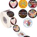 3 x 1000pcs Hispanic Heritage Month Stickers Roll, Spanish Speaking Countries Flags & Dance Patterns Latino Hispanic Decal for Teachers Students Spanish History Month Decoration Supplies