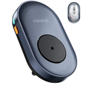 HONKID Undetectable Mouse Jiggler - Auto Mover with On/Off Switch & USB Port, No Software Needed, Prevent Sleep/Lock for Home Office & PC/Mac/Desktop (Blue Black), Perfect for Gifts/Remote Work