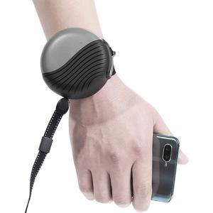 Retractable Hands Free Dog Leash, 360 Tangle-Free Heavy Duty Wrist Dog Walking Leash with 8.2 ft strong Cord and Reflective Nylon Tape, One Button Brake, Pause, Lock for Small Dog or Cat up to 55 lbs (Black Gray)