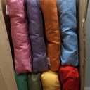 Juexica 8 Pcs Floor Cushions for Kids Floor Pillows Flexible Seating Cushions 3.5'' Thick Flexible Seating Classroom Furniture Meditation Seat Pillows for Home Nursery Yoga Decor(Rainbow Color,Square)