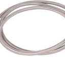 Eastman 96 Inch Steel-Flex Flexible Faucet Connector, 3/8 Inch x 3/8 Inch Compression Connection, Braided Stainless Steel Faucet Supply Line, 48082