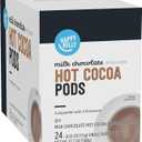 Happy Belly Hot Cocoa Pods, Milk Chocolate, 24 Count