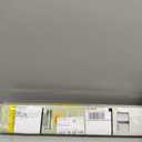 Cordless Light Filtering Mini Blind, 35 x 64 in, Pearl White