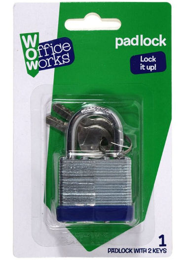 Office Works Top Flight Heavy Duty Padlock