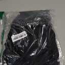 YOUR CHAIR COVERS - Spandex 8 Ft x 18 Inches, Narrow Classroom Open Back Rectangular Training Stretch Tablecloth - Black