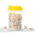 50 Brass Wire Connector Nuts, Double Screw Fixing Wire end Connector Cap, Fixing Connector, nut 14-3 AWG 36mm for Wire Connection