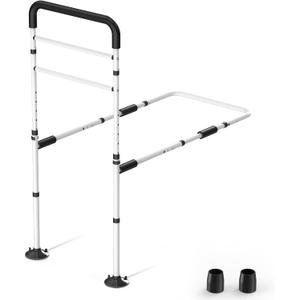 WAYES Bed Rails for Elderly Adults - Bed Safety Handle, Adjustable Height, Fits King, Queen, Full, Twin Bed WAYES Bed Rails for Elderly Adults - Bed Safety Handle, Adjustable Height, Fits King, Queen, Full, Twin Bed