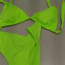 Bikini Sets for Women Sexy Halter Triangle String Bikini Cheeky V Cut High Waisted Thong Swimsuits 2 Piece, M