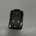 Key Fob Shell Case Replacement Fits for Chevrolet Colorado Chevy Silverado GMC Canyon Sierra 2014 2015 2016 2017 2018-2021 Keyless Entry Remote Control 4 Button Pad Cover Black M3N-32337100