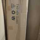 4 Inch Bed Frame Queen Size Low Profile, Queen Bed Frame No Box Spring Needed, Heavy Duty Metal, Easy Assembly, Black