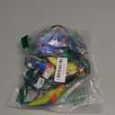 8.5Ft Parrot Outdoor String Lights, LED Tropical Themed Patio Lights with 10 Multicolor Birds Lights, Plug-in Hanging Fairy String Lights for Backyard Summer Camp Window Decor Gift