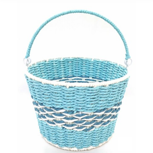 Holiday Home® Easter Two Tone Rope Basket - Blue