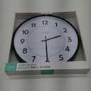 Equity 25509 Commercial Wall Clock, Black, 14-in. - Quantity 4