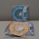 8 PCS Planet Paper Lanterns, 12 Inch Outer Space Party Decorations, Solar System Hanging Planets Lantern for Kids Space Theme Party Birthday Room Decorations (Multicolor)