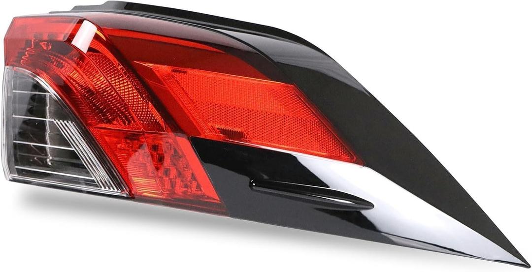 Tail Light Outer Compatible With 2019-2023 Toyota RAV4 Right Passenger Side Taillight W/O bulb Replace TO2805148 81550-0R090