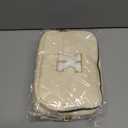 3 x 2025 Graduation Gifts for Her Women Girls,Personalized Belt Bag Waist Packs Trendy Fanny Pack Crossbody Bags,Initial White A,Cream Bag