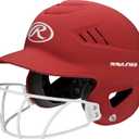 Rawlings | COOLFLO Batting Helmet with Facemask | Fastpitch Softball | One Size fits Most (6 1/ 2 - 7 1/ 2)