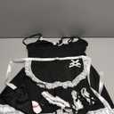 Avidlove Women Maid Costume Outfits Sexy Roleplay Lingerie Sleepwear Dress with Choker S-XXL (Large, Black)