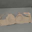 OEAK Womens Wireless Bras Comfortable Push Up Bra No Underwire Bra Full Support Lift Bralette Everyday Seamless Tshirt Bras (Small, Nude)