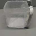 Flour Container - Rice Dispenser 10lbs/5kg/5.3qt Food Cereal Container Bins with Measuring Cup for Household Pantry Organization (10lbs)