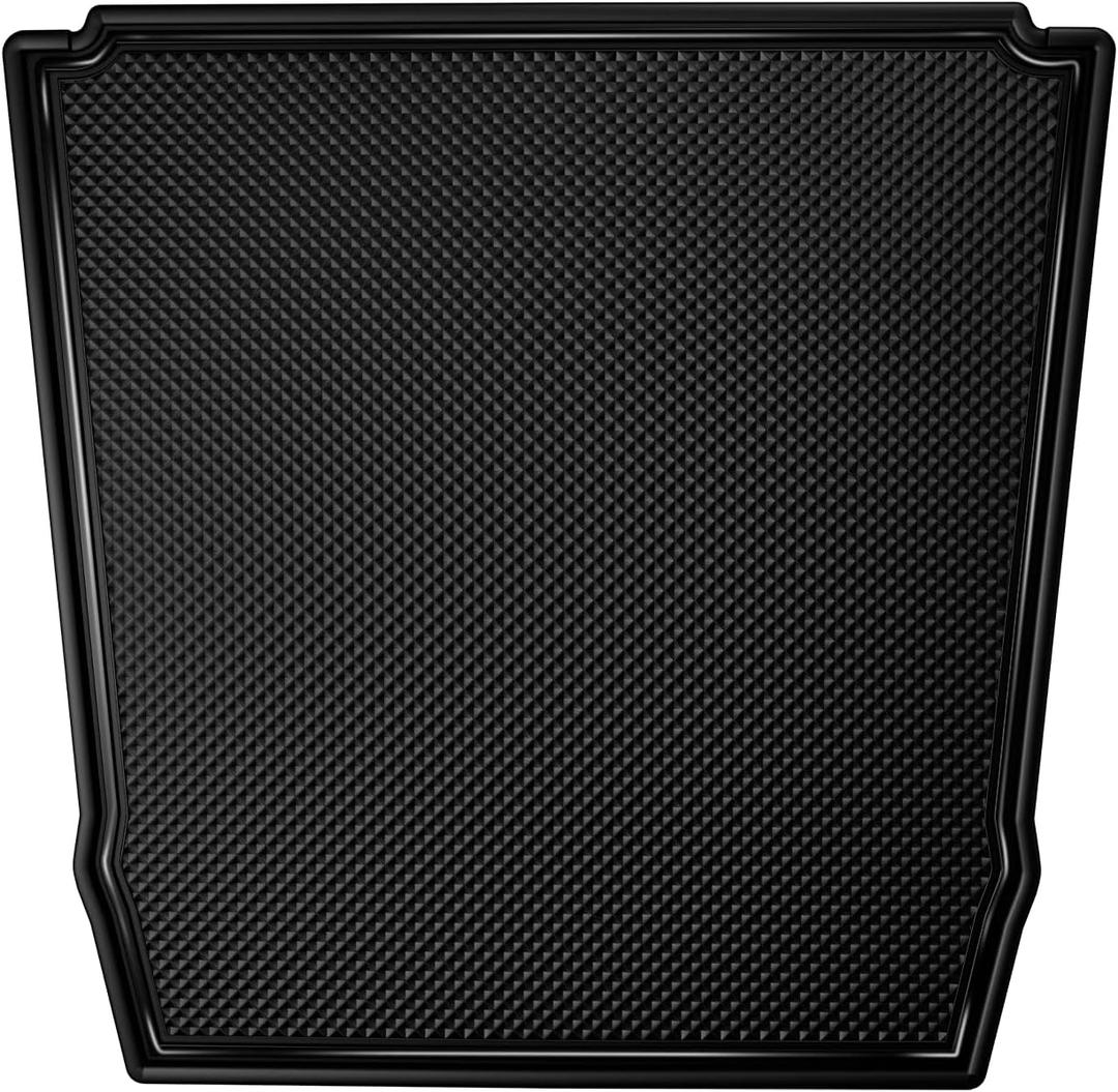 Premium Dashboard Mats Fit for Subaru Crosstrek/Impreza 2018-2023 and Forester 2019-2024 Accessories, Custom Rubber Liner Inserts (Black Trim)