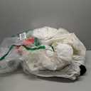 Danxilu 12ft Tall Christmas Inflatables Snowman Decorations Outdoor, Giant Blow Up Candy Cane Snow Man Yard Decor with Led Lighted for Front Outside Lawn Holiday Vacation Party