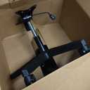 Frassie 28 inch Nylon Gaming Chair Base Replacement with Bottom Plate Stand Cylinder, 5 Casters (Black)