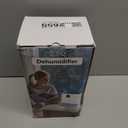 Dehumidifier, 1500ML (50 OZ) Small Dehumidifier for Home (300 Sq. Ft), Quiet with Auto Shut Off, for Bedroom, RV, Closet