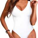 BelleLovin Women's Scoop Neck Bodysuits Sleeveless Tank Top Jumpsuits