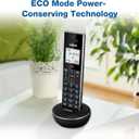 VTech LS6331-2 Expandable Cordless Phone 2 Handsets with DECT 6.0 Desk/Wall Mountable Transmitter, Bluetooth Connect-to-Cell, Full Duplex Handset Speakerphone, Landline Phone with Smart Call Blocker