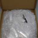 YestBuy 4 Tier Round Acrylic Cupcake Stand with Base, Premium Cupcake Holder, Acrylic Cupcake Tower Display Cady Bar Party Dcor  Display for Pastry (4" Between 2 Layers)