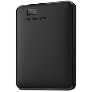 WD 5TB Elements Portable External Hard Drive for Windows, USB 3.2 Gen 1/USB 3.0 for PC & Mac, Plug and Play Ready - ‎WDBU6Y0040BBK-WESN
