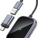 Micro USB OTG to USB 2.0 SD Card Adapter, COCOCKA Micro SD Card ReaderTrail Camera Memory Card Adapter Connector for Android Phone/Computer (Wireless Carplay Adapter)