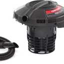 CRAFTSMAN CMXEVBE17678 1.75 Peak HP Wet Dry Vac Powerhead, Portable Shop Vacuum Compatible with a 5 Gallon Bucket (Sold Separately) with Filter Bag and Hose for Jobsite, Outdoor Cleaning