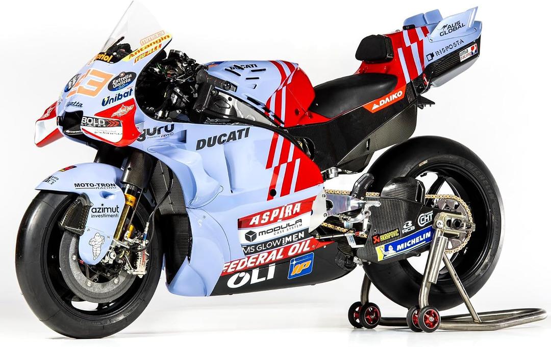 RACE MODEL Ducati Team Gresini Racing Motorcycle Moto GP 1/18 Scale - #93 Marc Marquez