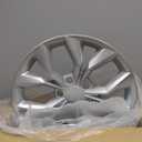 Nilight Wheel Cover Hubcaps 17 Inch Compatible with Honda CR-V CRV 2023 2024 2025 Hub Caps 17 inch Set of 4 Rim Covers Protector Wheel Replacement 44733-3A0-A02 ABS PC Material Flower Style, Silver