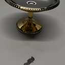 Stainless Steel Footed Ice Cream Cup, Serving Dessert Bowl, Tall Ice Cream Dish Mug Candy Sauce Cups for Snack Cereal Salad Fruit Pudding Party Yogurt Home, Gold