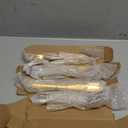 Gold Silverware Flatware Set for 8, 40 Piece Stainless Steel Cutlery Set With Titanium Golden Plated, Tableware Kitchen Utensil Include Spoons, Forks, Knives, Mirror Polished, Dishwasher Safe