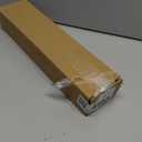 Adjustable Single Bath Towel Bar 16 to 27.6 Inch, ZUEXT Oil Rubbed White Stainless Steel Towel Holder Hanger,Expandable Wall Mount Towel Rail for Bathroom Kitchen,1" Tube Towel Rail Racks w/Hooks