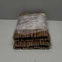 Hamiledyi Extra Large Tortoise Hide 20"x 11.8" Wooden Reptile Hides Large Snake Hide Turtle Hut Bendable Climbing Bridge Wood Tunnel Turtle Hideout for Ball Python Bearded Dragon Chameleon Lizard