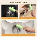 2 x Pet Hair Remover, Electrostatic Pet Hair Removal Gloves, Reusable Cat & Dog Hair Removal Tool, 2025 Upgraded Pet Grooming Gloves for Couch, Furniture, Carpet (2 Pack)